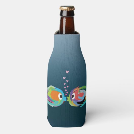 Glacière de bouteille de poisson baiser (Bottle Devant)