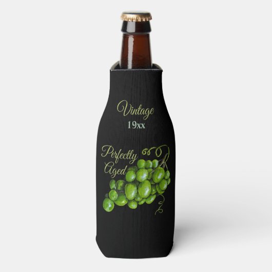 Glacière de bouteille de raisins (Bottle Devant)