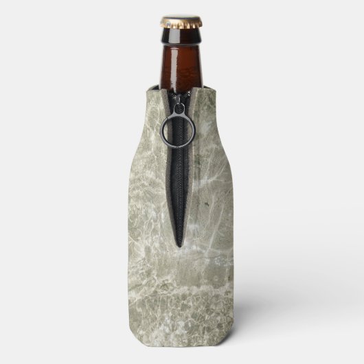 Glacière de bouteille de texture de pierre de boue (Bouteille Dos)