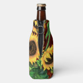 Glacière de bouteille de tournesol (Bouteille Dos)