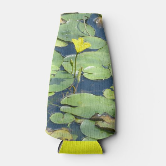 Glacière de bouteille d'eau jaune (Devant)