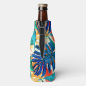 Glacière de bouteille Feuille tropical (Bouteille Dos)