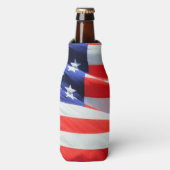 Glacière de bouteille froid, American Flag, USA (Bottle Devant)