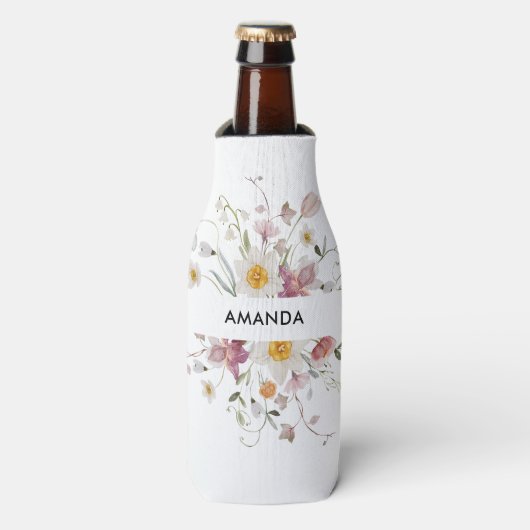 Glacière de bouteille Mariage personnalisé (Bottle Devant)