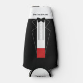 Glacière de bouteille Mariage Tuxedo Bridesman (Devant)