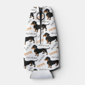Glacière de bouteille Motif Dachshund (Dos)