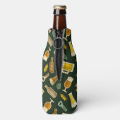 Glacière de bouteille Motif Icônes de bière (Bouteille Dos)