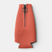 Glacière de bouteille orange monogramme (Dos)