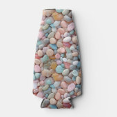 Glacière de bouteille Pastel Pebbles (Devant)