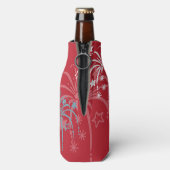 Glacière de bouteille patriotique Fireworks (Bouteille Dos)