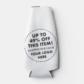 Glacière de bouteille personnalisé 49% DE BON Prix (Devant)