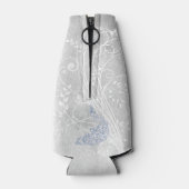 Glacière de bouteille personnalisée Peacock bleu c (Dos)