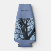 Glacière de bouteille personnalisée photo Silhouet (Devant)