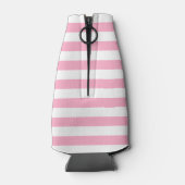 Glacière de bouteille rayé rose et blanc personnal (Dos)