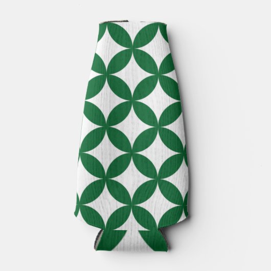 Glacière de bouteille Shippo vert (Devant)