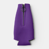 Glacière de bouteille violet monogramme (Dos)