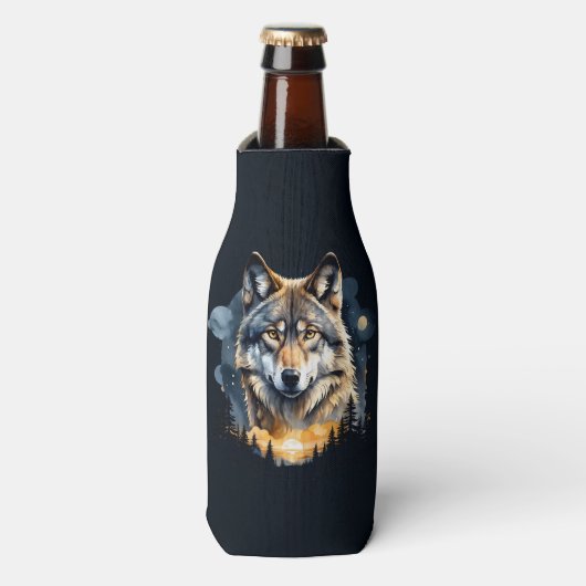 Glacière de bouteille Wolf Country (Bottle Devant)