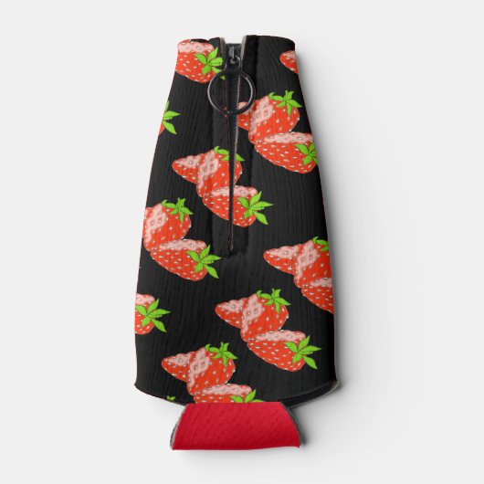 Glacière de bouteilles de fraises (Dos)