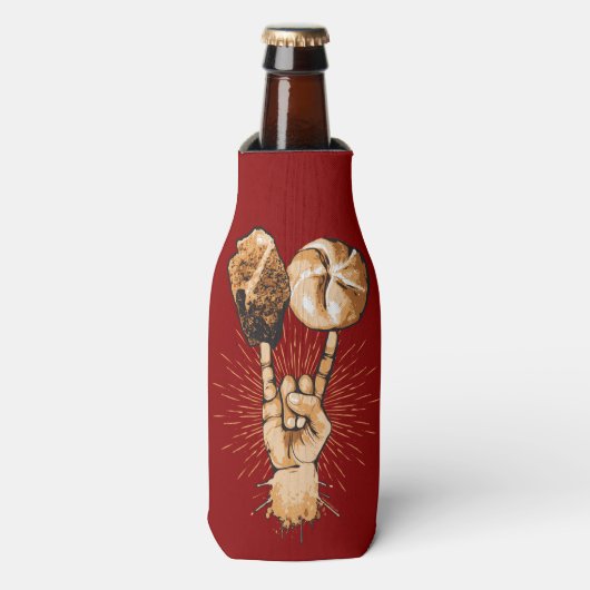 Glacière de bouteilles de rock et de rouleau (Bottle Devant)