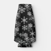 Glacière de bouteilles de snowflakes de vacances (Devant)