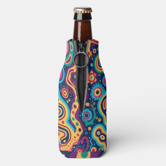 Glacière de bouteilles Hippie (Bouteille Dos)