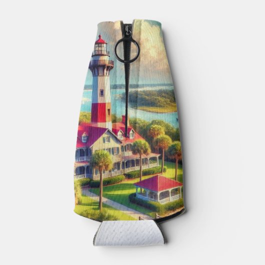 Glacière de bouteilles phare (Dos)