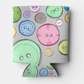 Glacière de boutons colorés (Devant)