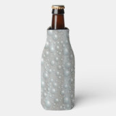 Glacière de bulles et perles Silver Blue Bottle (Bottle Devant)