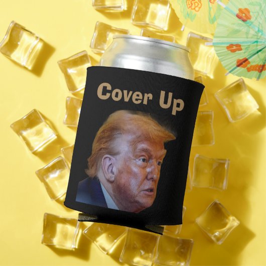 Glacière de canette Trump/Disimulation (Été in situ)