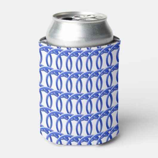 Glacière de canettes/bouteilles - Bagues bleues in (Can devant)