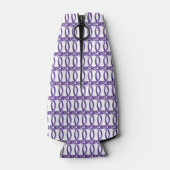 Glacière de canettes/bouteilles - Bagues violettes (Dos)