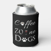 Glacière de chiens de vin de café (Can devant)