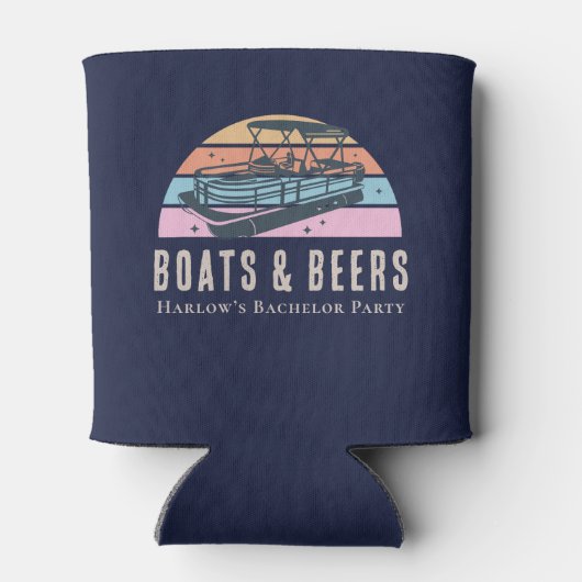 Glacière de fête de bachelor Bateaux et Bières (Dos)