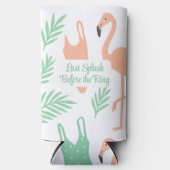 Glacière de Fête de Fiançailles Tropicale | Flaman (Recto)