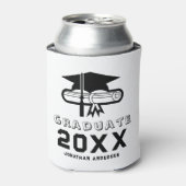 Glacière de fête de remise des diplômes avec casqu (Can devant)