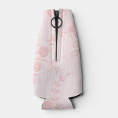 Glacière de Fête des mariées en dentelle rose (Dos)