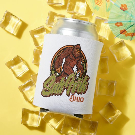 Glacière de fourche de sel (Été in situ)