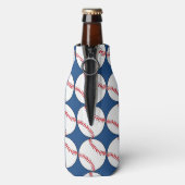 Glacière de la bouteille de baseball patriotique (Bouteille Dos)