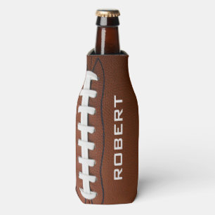 Glacière de la bouteille de conception de football