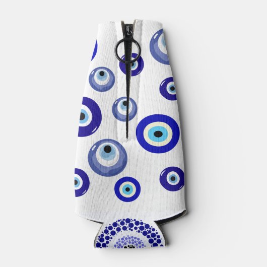 Glacière de la bouteille de l'oeil bleu (Dos)