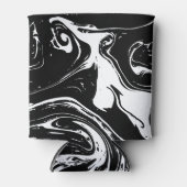 Glacière de style noir et Marbre blanc (Devant)