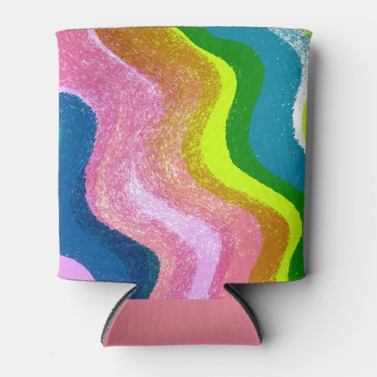 Glacière des vagues colorées (Devant)