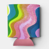 Glacière des vagues colorées (Dos)