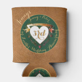 glacière d'images en cuir pour le 3e anniversaire  (Dos)