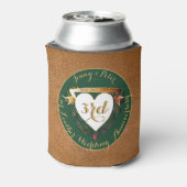 glacière du 3e anniversaire du Mariage en cuir (im (Can Dos)