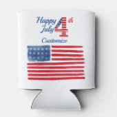 Glacière du drapeau du 4 juillet (Dos)