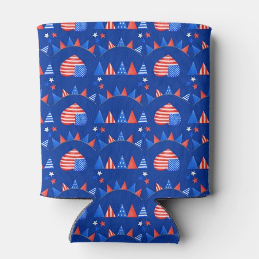 GLACIÈRE du drapeau patriotique américain (Dos)