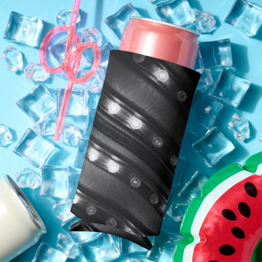 Glacière lumineux noir et blanc (Été in situ)