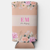 Glacière monogramme - rose pâle (Recto)