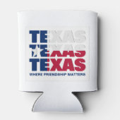 Glacière Patriotique personnalisé TEXAS (Dos)
